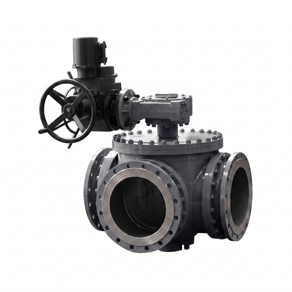 Motorized 3-Way Ball Valve